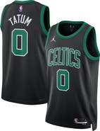 Jordan Brand Unisex Jordan Brand Jayson Tatum Black Boston Celtics Swingman Jersey - Statement Edition