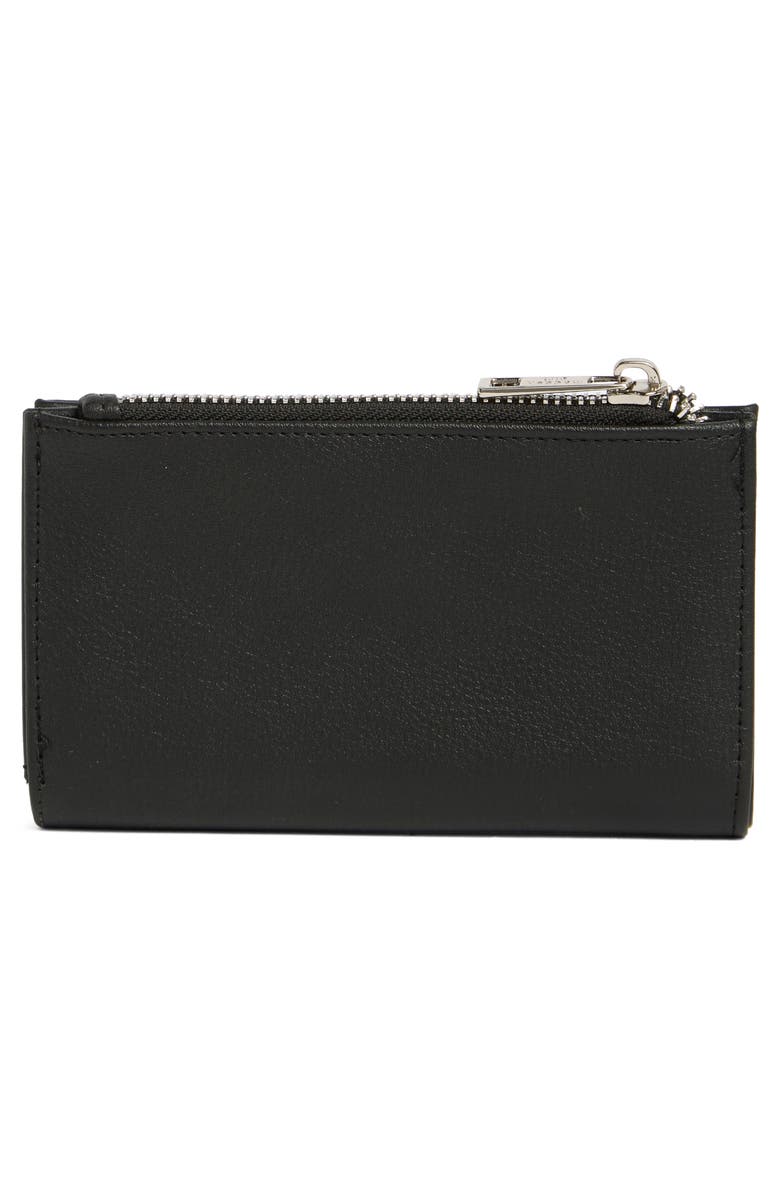 Madden Girl Faux Leather Snap Wallet, Alternate, color, Black