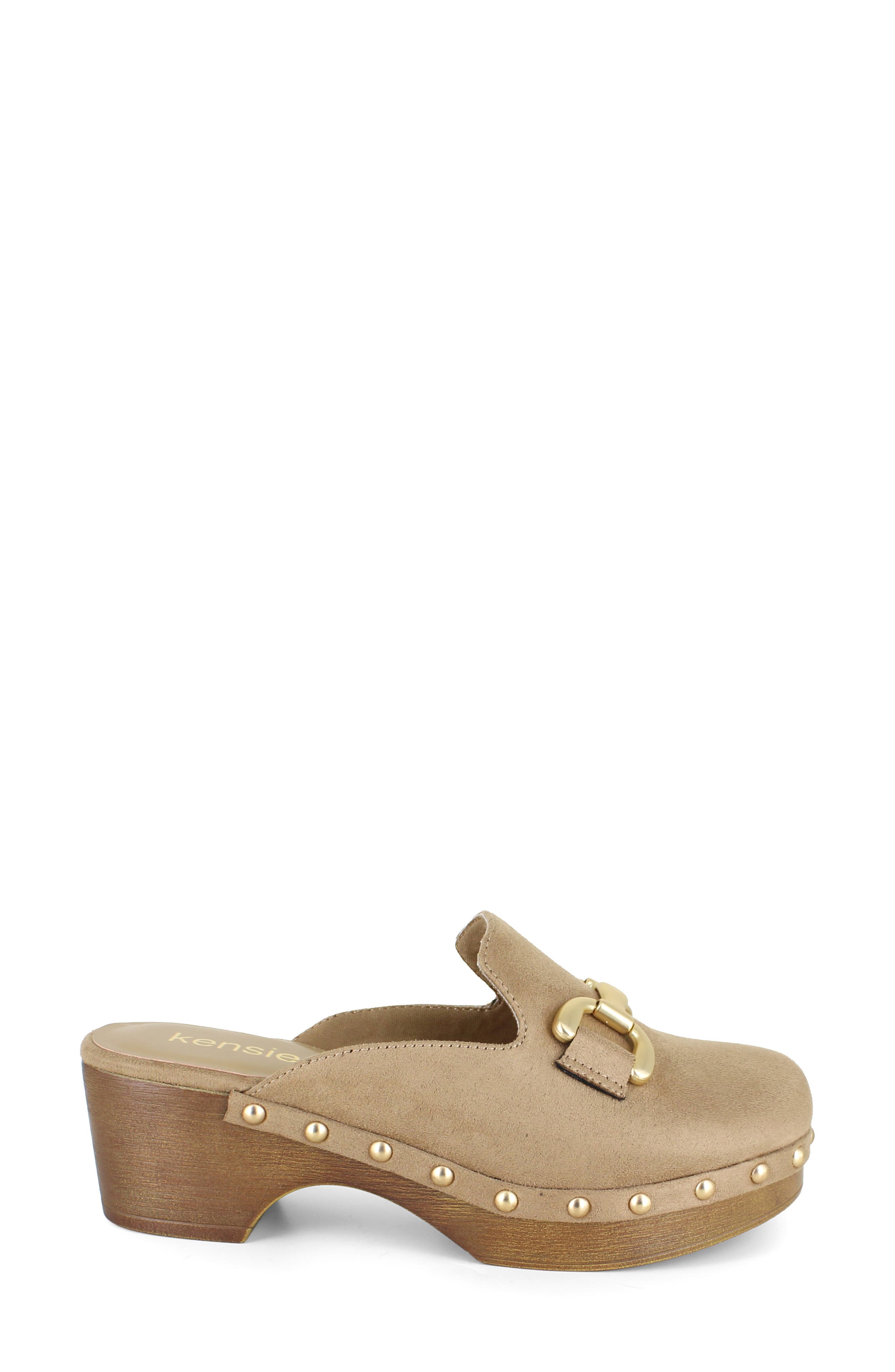 Kensie Cooper Mule, Alternate, color, Dark Sand