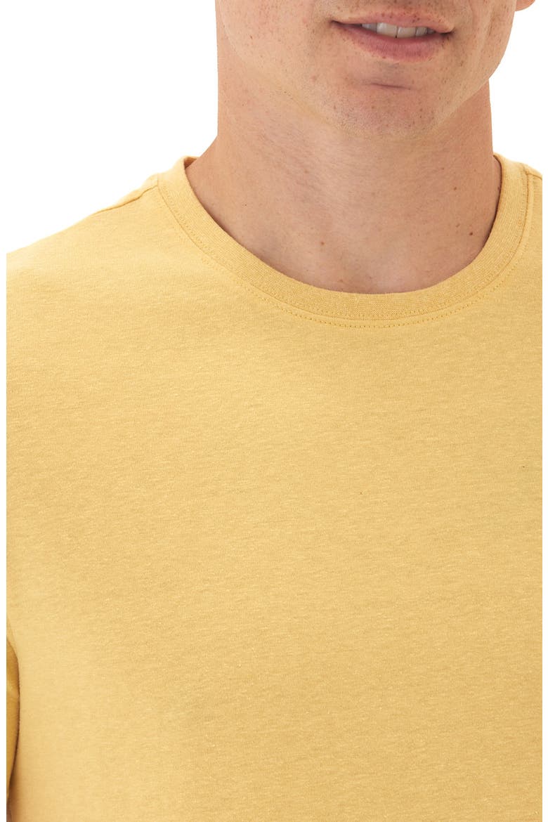 Slim Fit Crewneck T-Shirt, Alternate, color, BUTTERSCOTCH