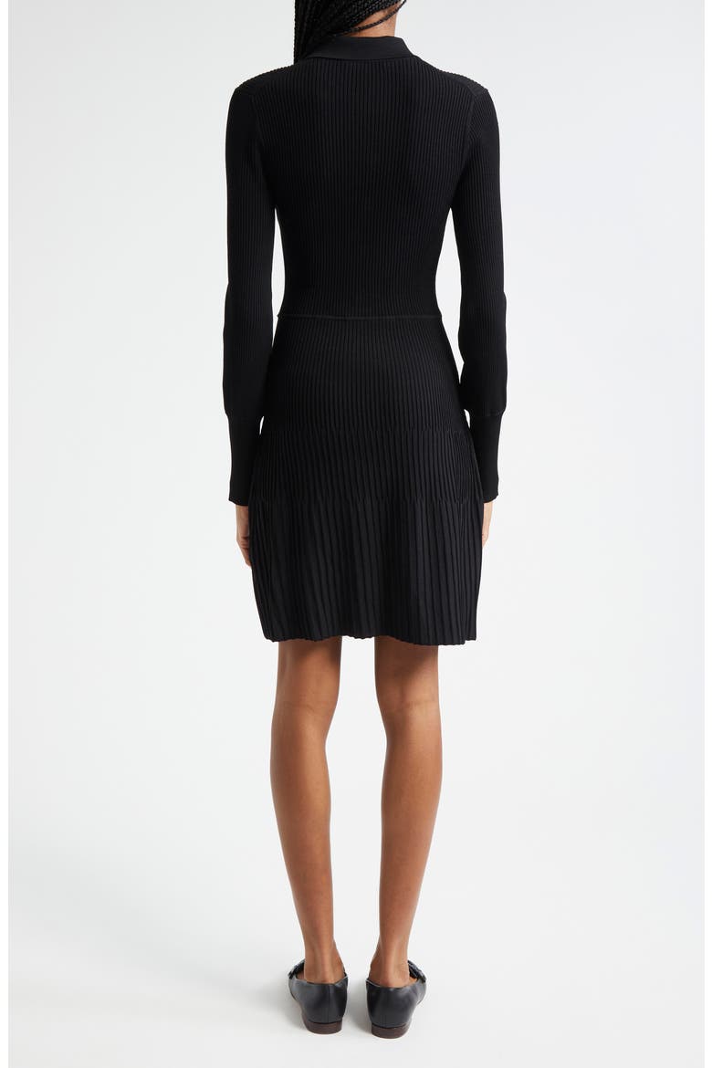 Lauper Long Sleeve Sweater Dress, Alternate, color, BLACK