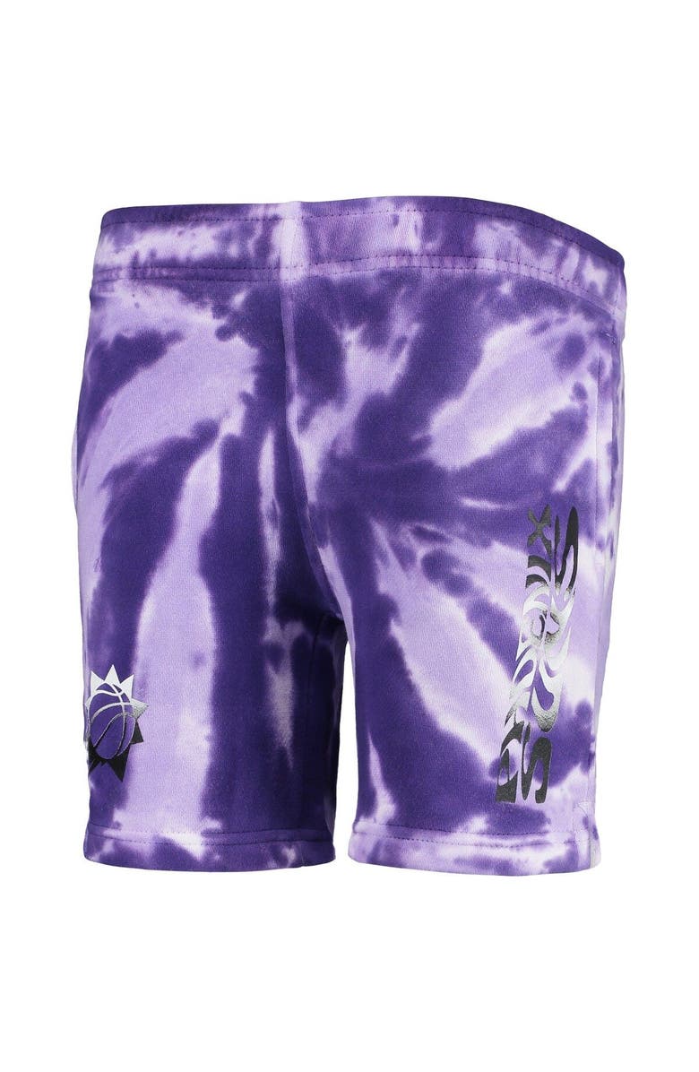 Outerstuff Preschool White/Purple Phoenix Suns Santa Monica Shorts, Alternate, color, White