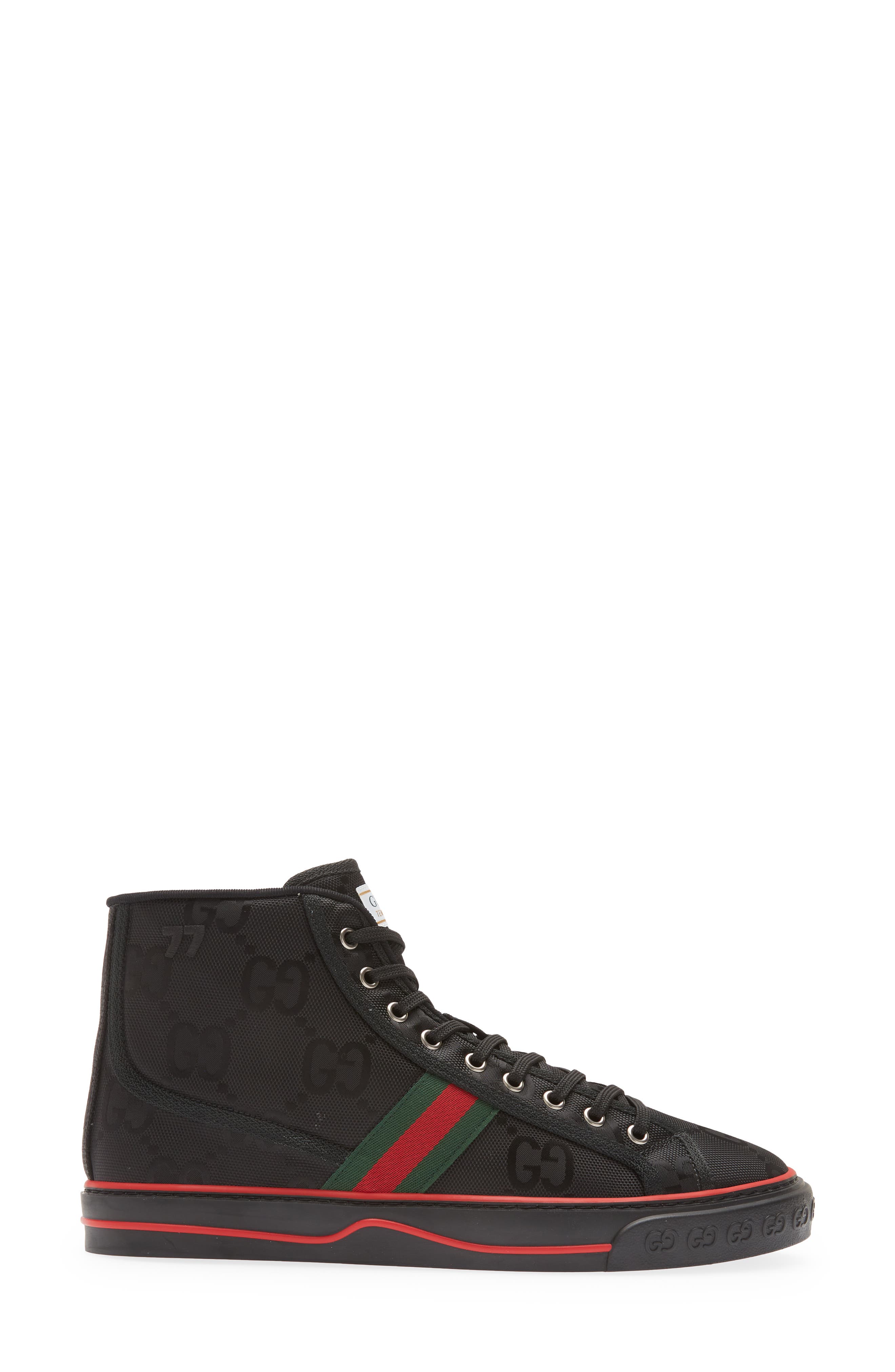 Gucci Tennis 1977 Off the Grid High Top Sneaker, Alternate, color, 