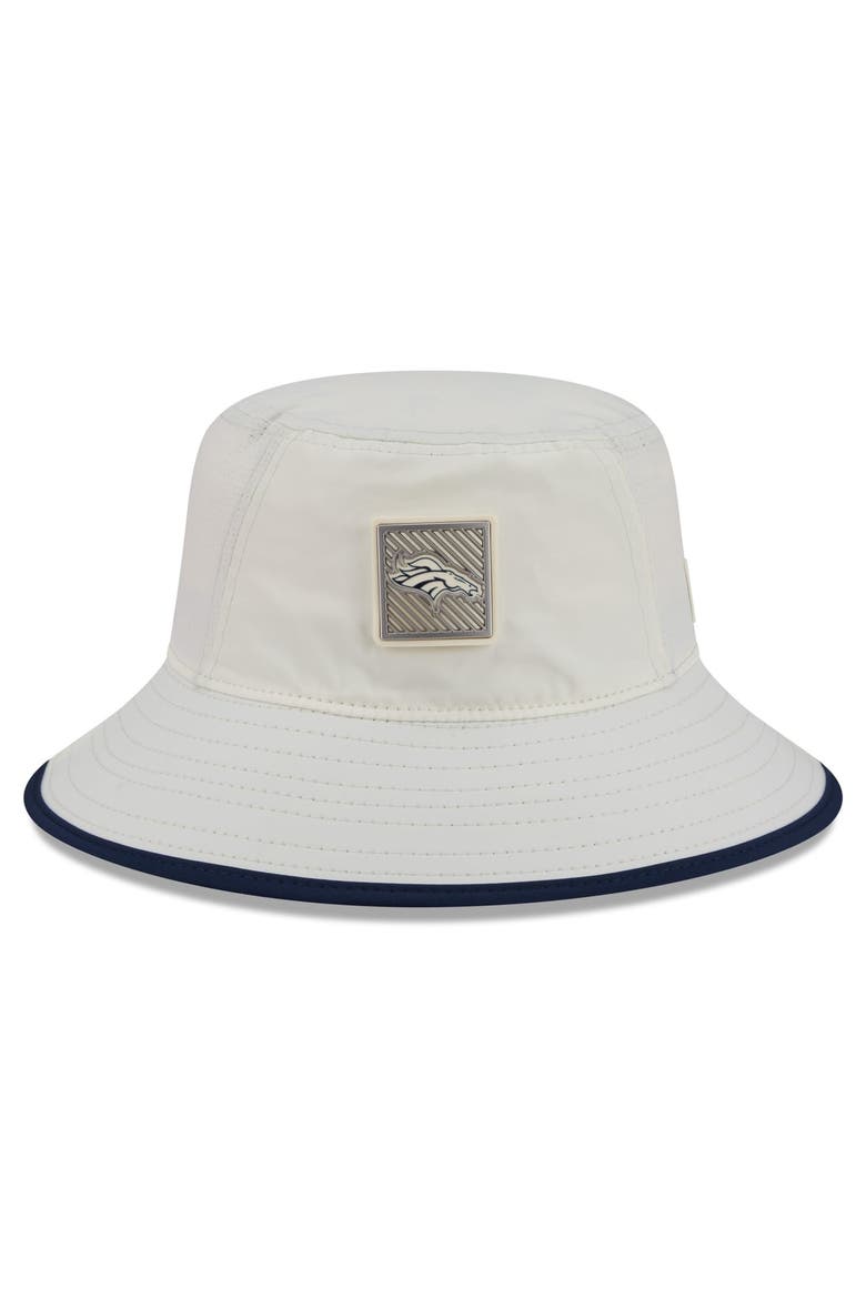 Men's New Era  Cream Denver Broncos 2026 NFL Training Camp Sport Bucket Hat, Alternate, color, Cream