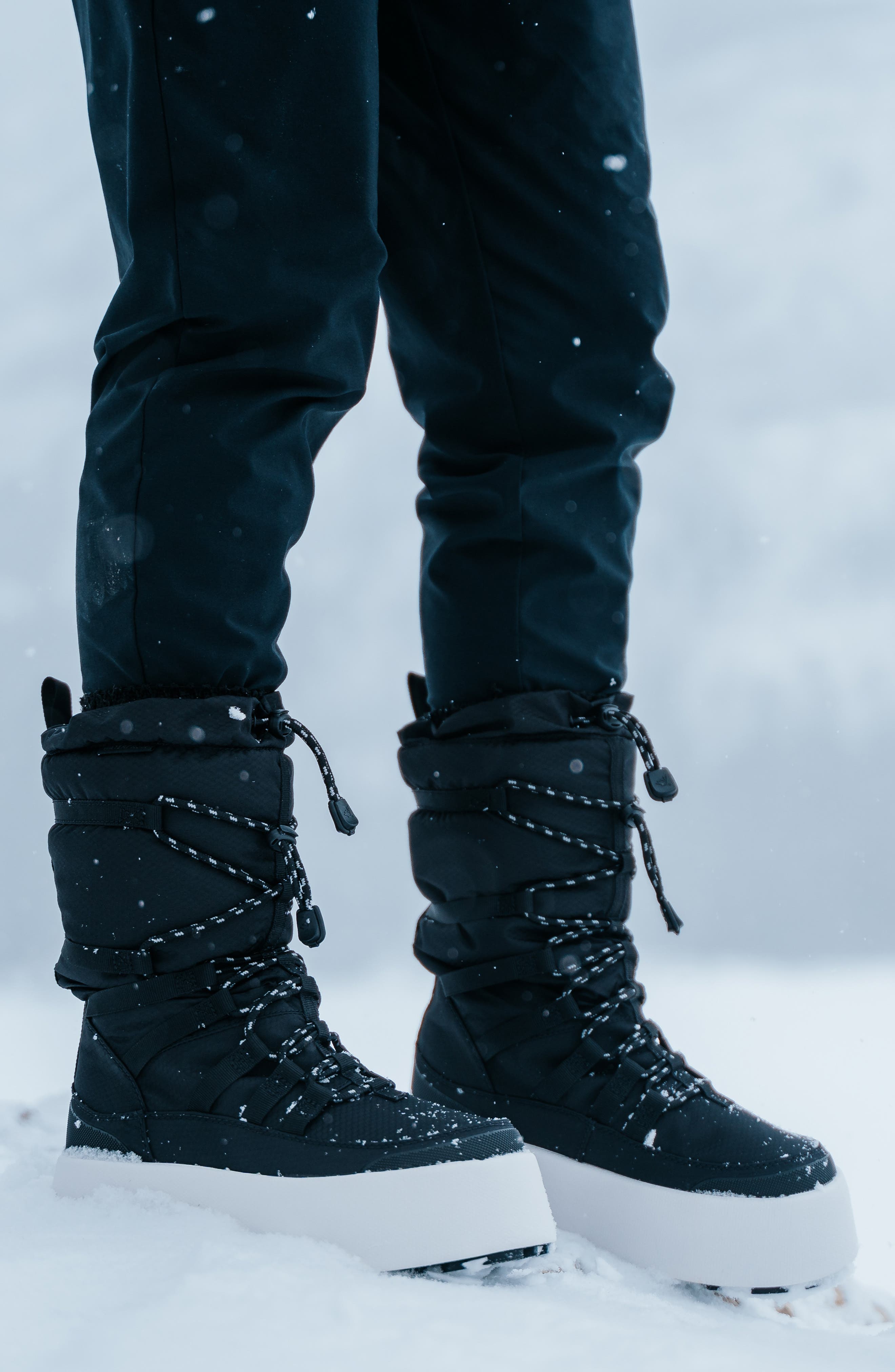 Baffin Geneva Waterproof Winter Boot, Alternate, color, Black