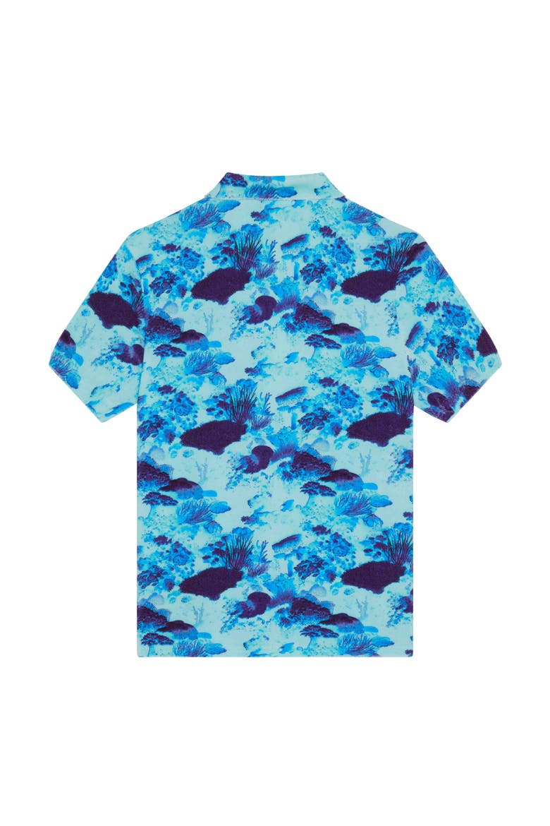 Men Terry Polo Coral Reef, Alternate, color, Oxygen