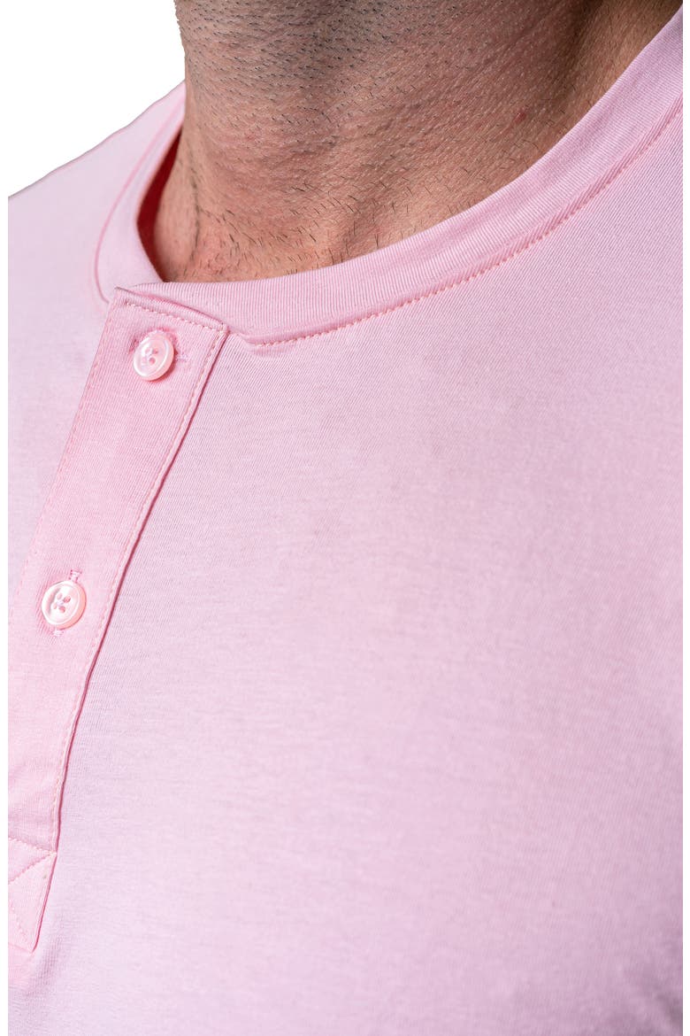 Core Henley, Alternate, color, PINK