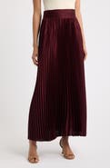 Elie Tahari Ayla Pleated Maxi Skirt
