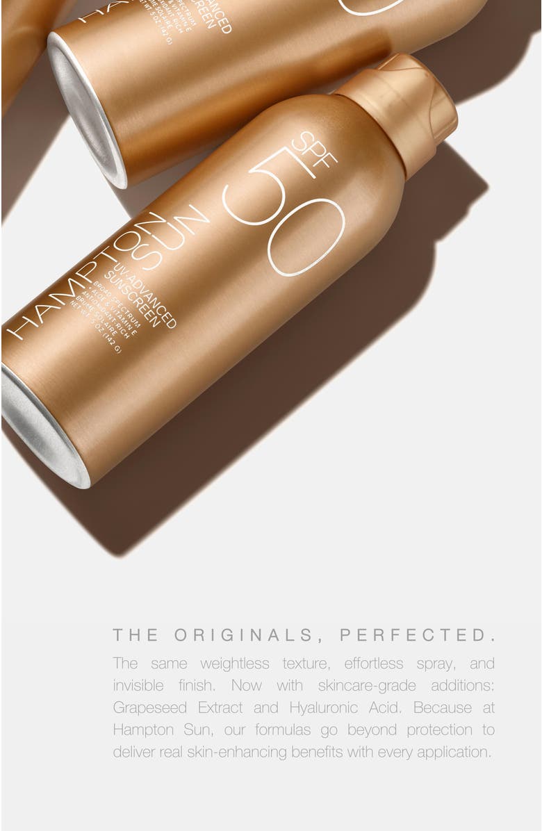 Hampton Sun SPF 50 UV-Advanced Mist, Alternate, color, NO COLOR
