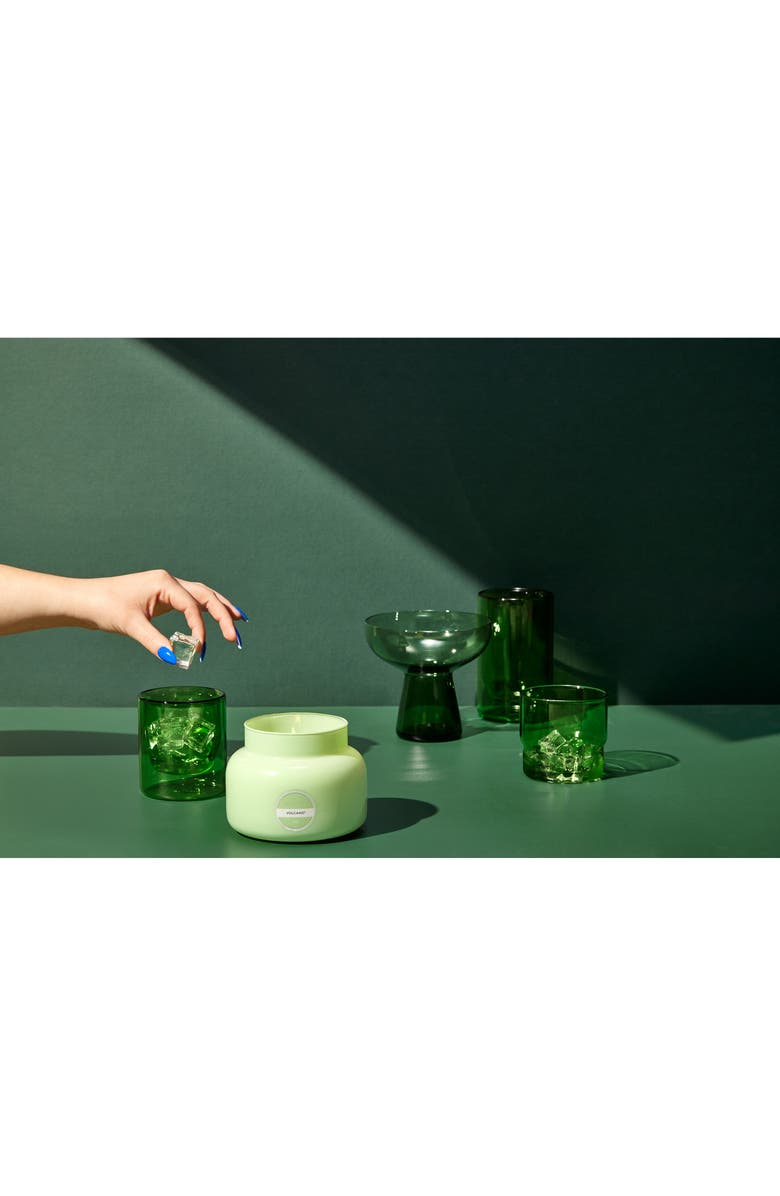 Capri Blue Volcano Iced Matcha Signature Jar Candle, Alternate, color, Matcha