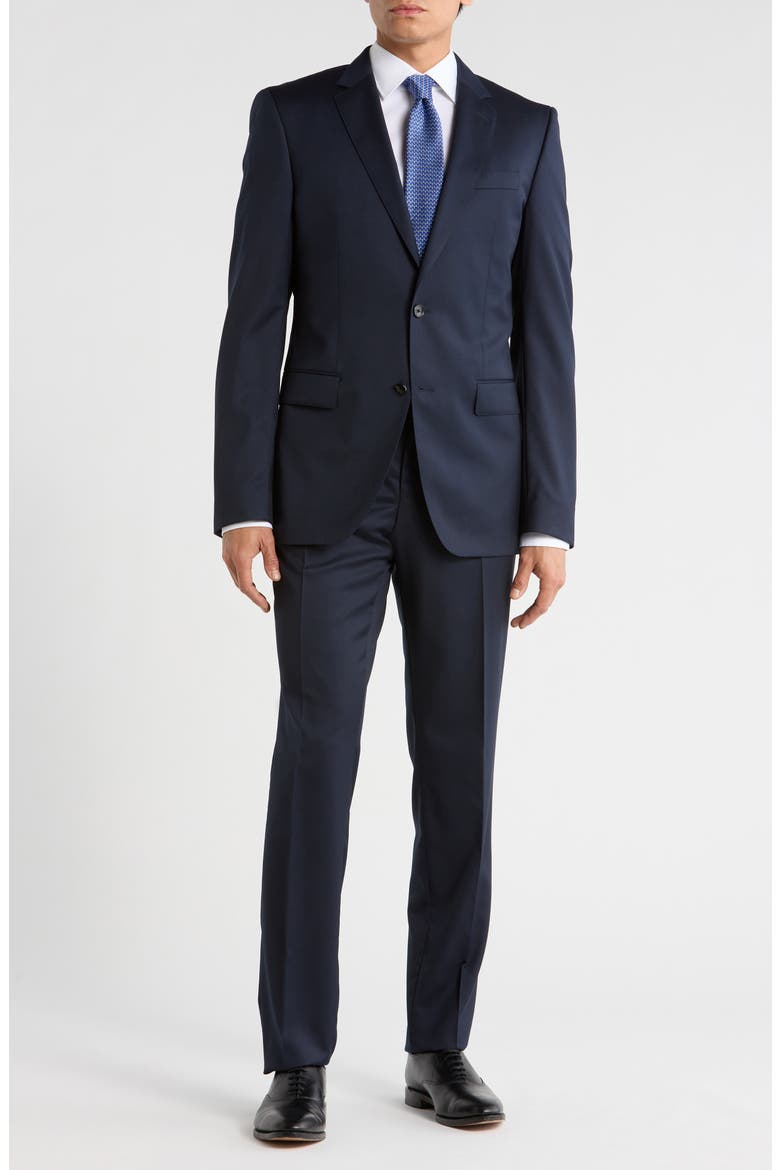 Huge Wool Suit, Main, color, BLUE