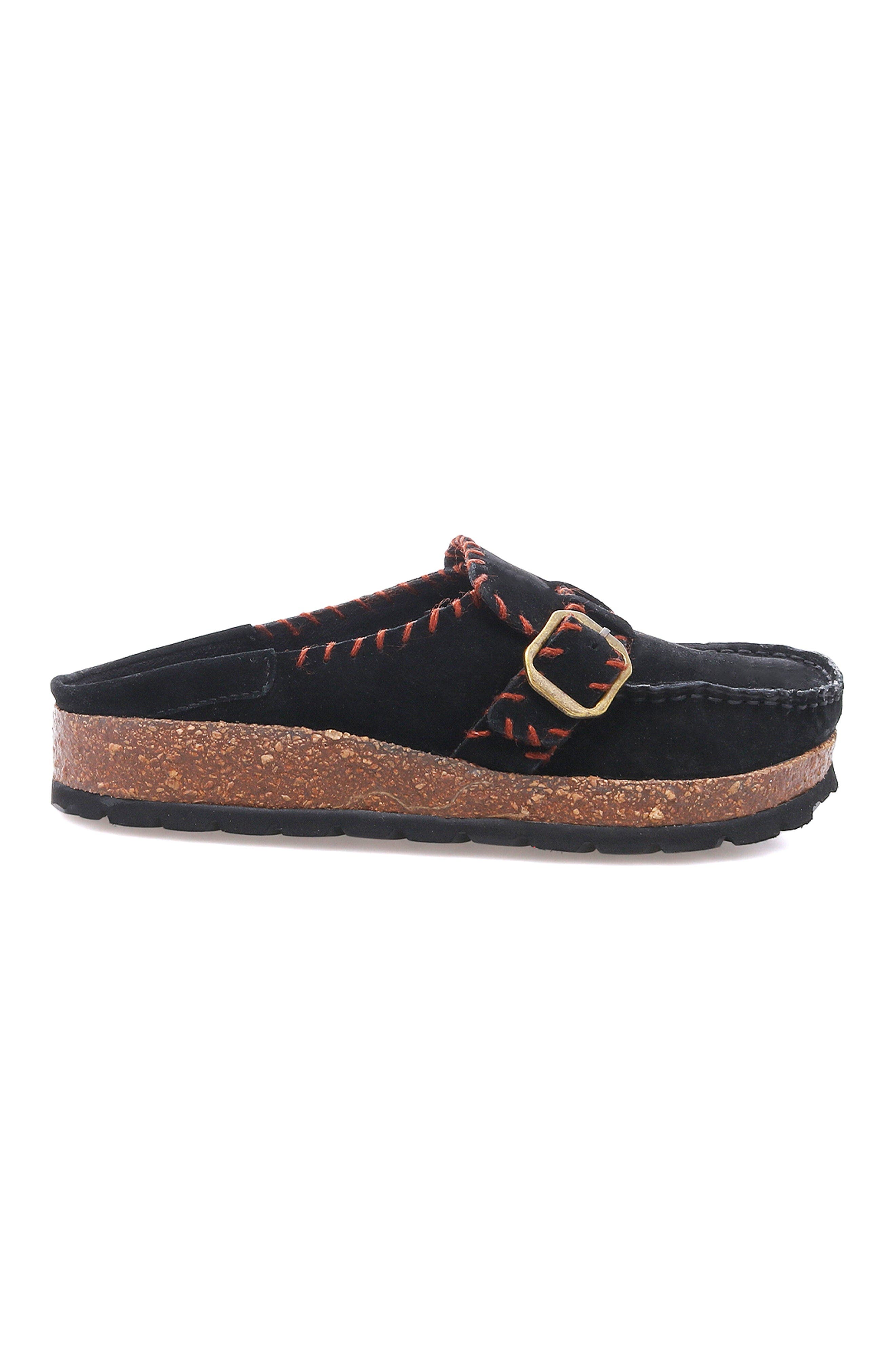 Mingle Mule, Alternate, color, Black Suede