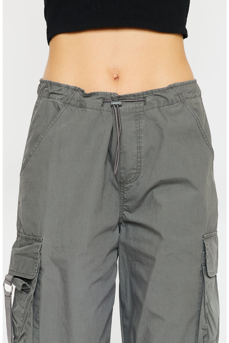 Nataly High Rise Relaxed Cargo Pants, Alternate, color, Olive