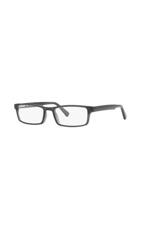 Sferoflex 52mm Rectangle Optical Glasses In Black