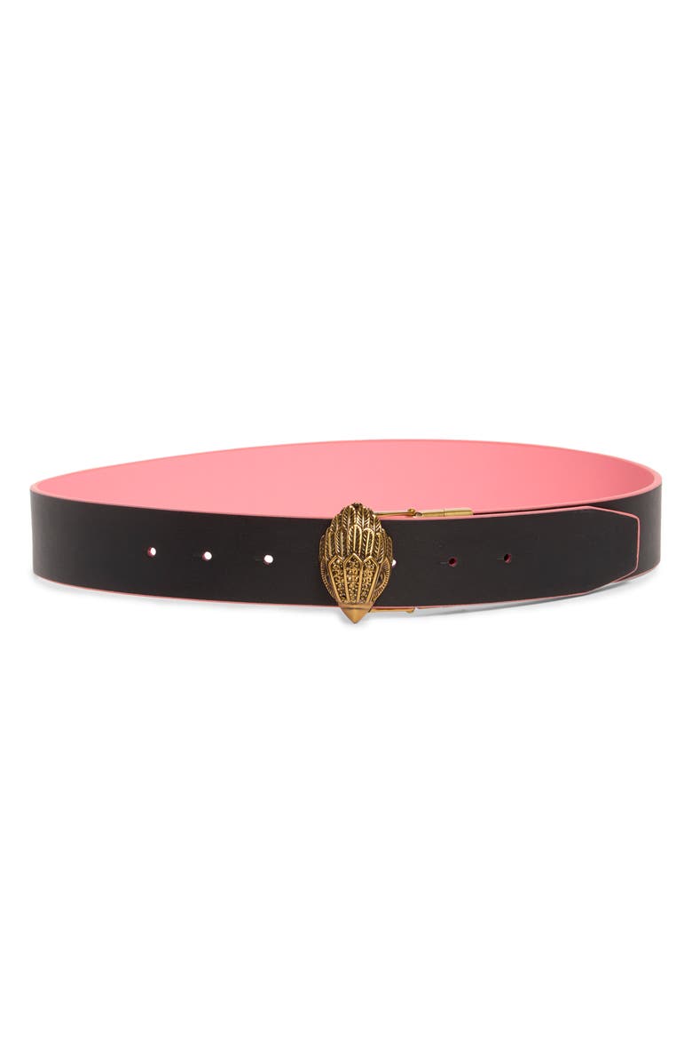 Kurt Geiger London Eagle Head Buckle Belt, Alternate, color, 