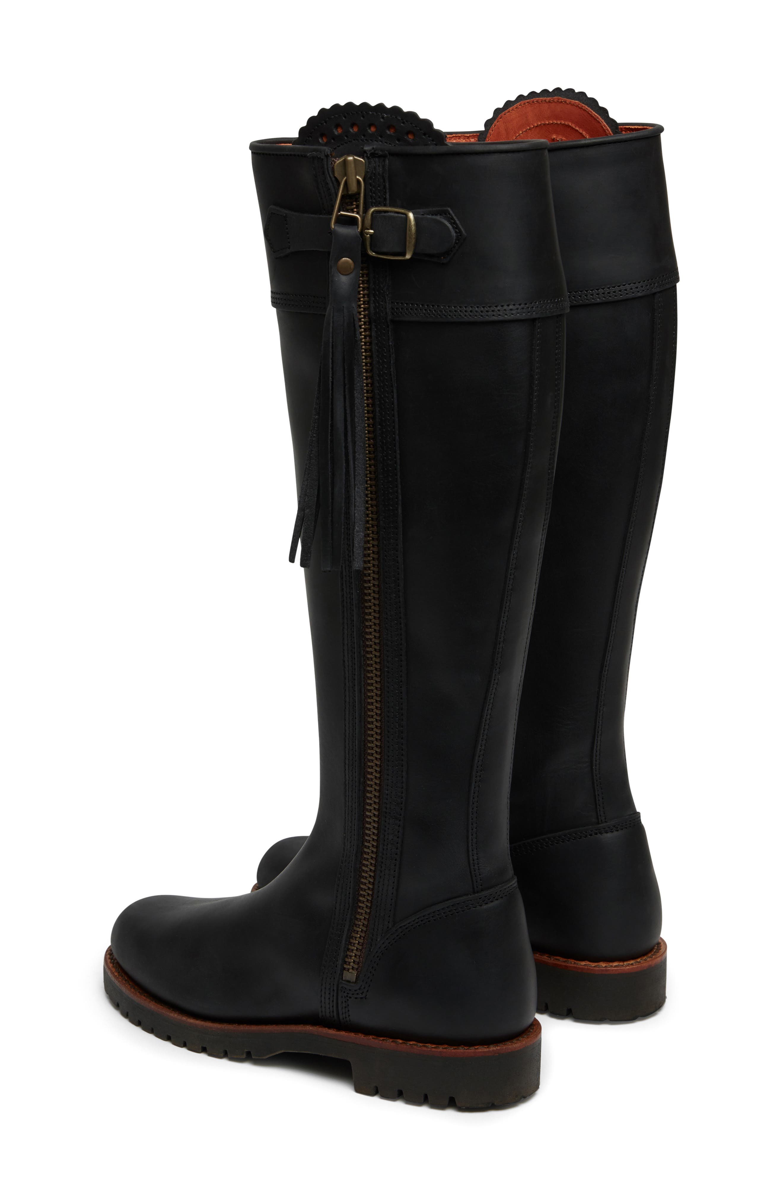 Penelope Chilvers Tassel Knee High Boot, Alternate, color, Black