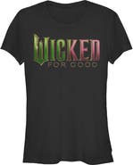 Wicked: For Good Junior's Official Tonal Logo Short Sleeve Graphic T-Shirt