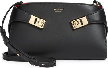 FERRAGAMO Hug Soft Leather Convertible Bag | Nordstrom