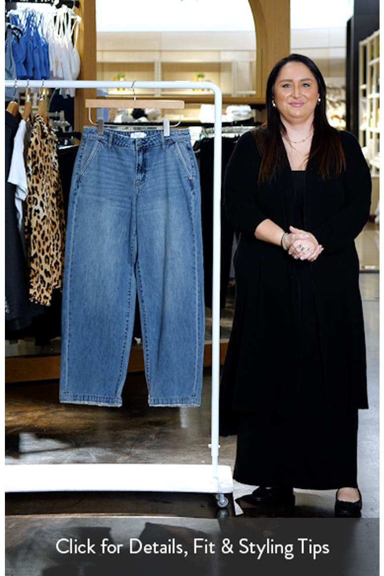 Mid Rise Baggy Wide Leg Jeans video