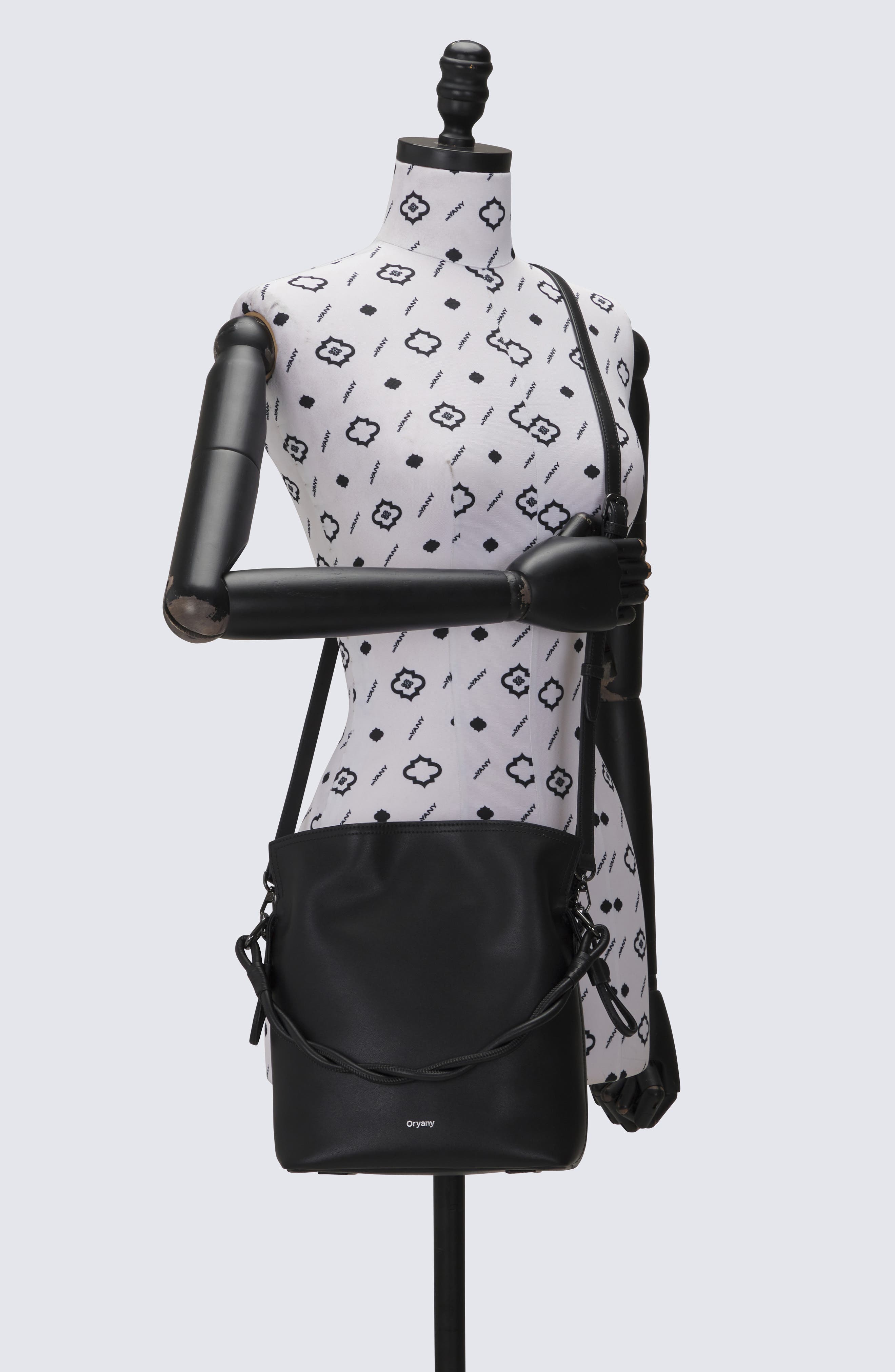 Oryany Madeleine Bucket Bag, Alternate, color, Black