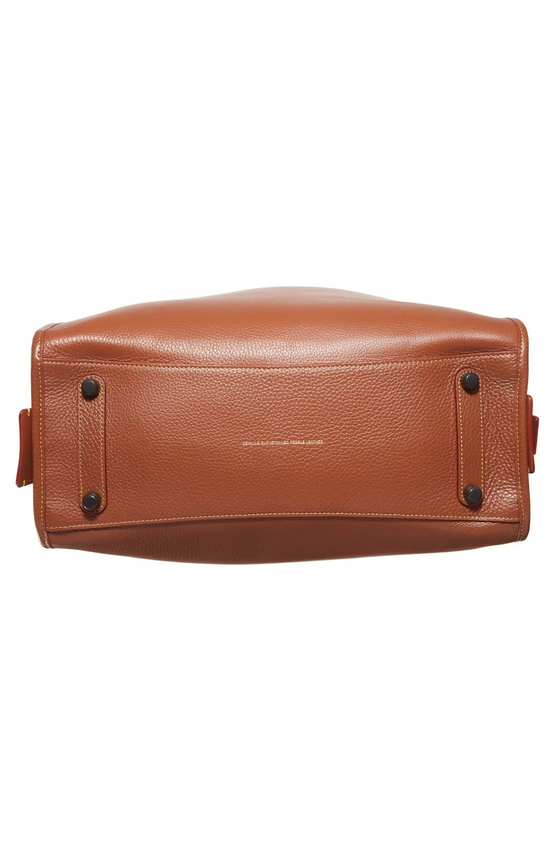 1941 'Rogue 36' Leather Satchel, Alternate, color, 1941 SADDLE