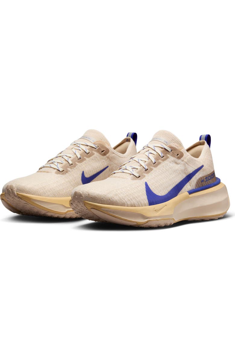 Nike ZoomX Invincible Run 3 Running Shoe, Main, color, Sanddrift/ Concord