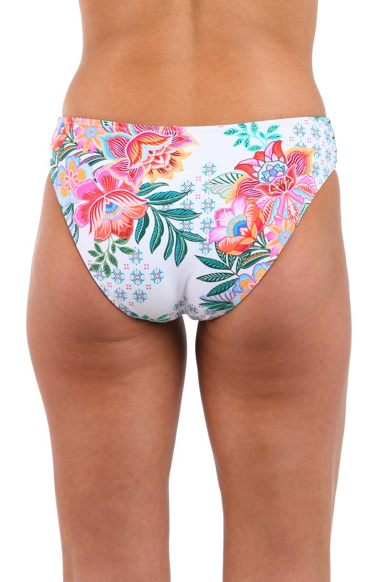 La Blanca Riviera Reversible Hipster Bikini Bottoms, Alternate, color, 