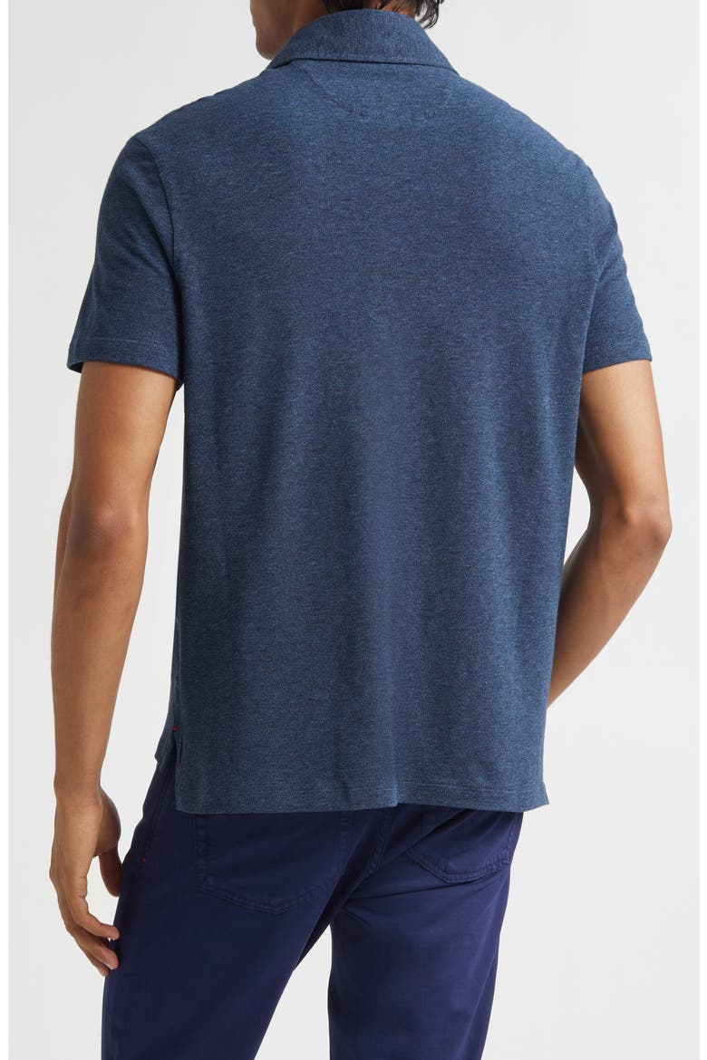 Cotton Polo, Alternate, color, BLUE