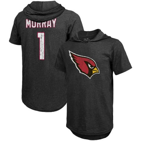 Men's Fanatics Branded Kyler Murray Black Arizona Cardinals Player Name & Number Tri-Blend Hoodie T-Shirt