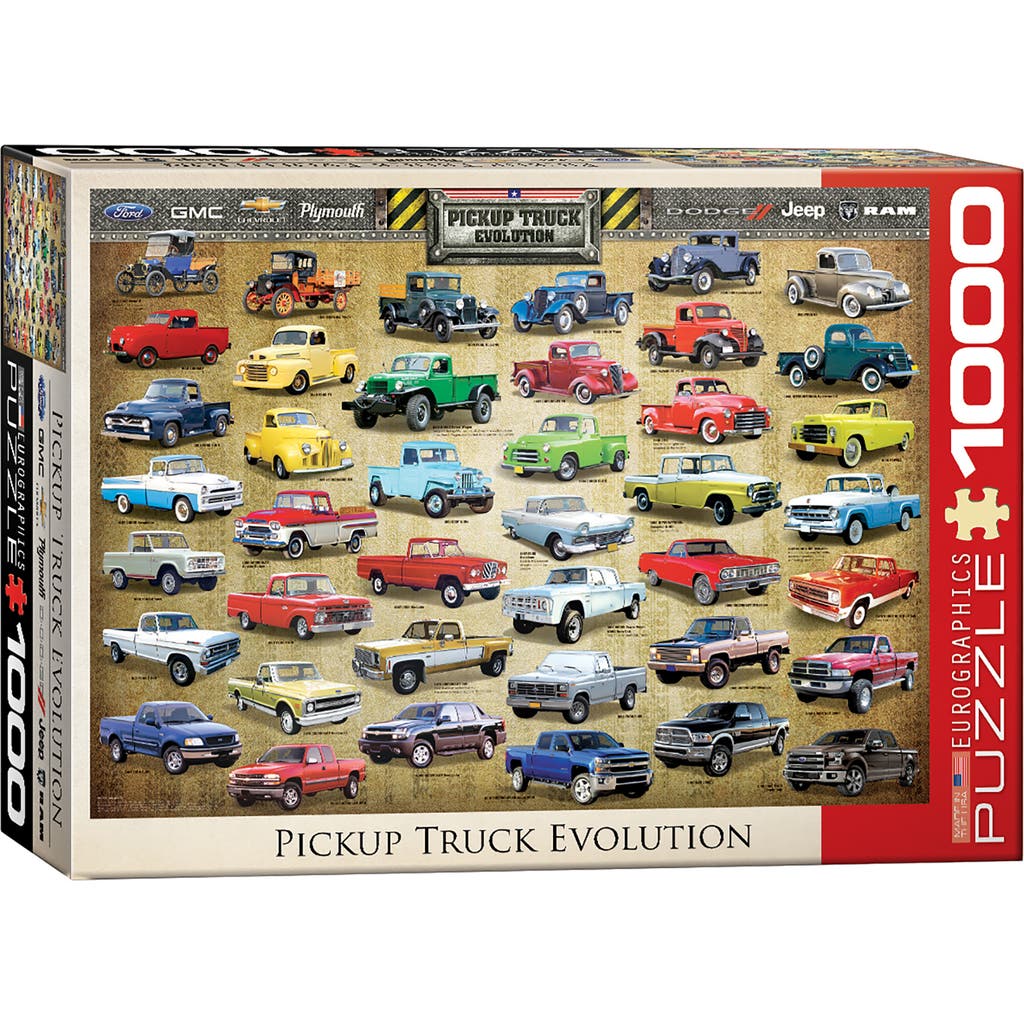 Eurographics Pickup Truck Evolution Puzzle, 1000 Pieces in Multicolored  product