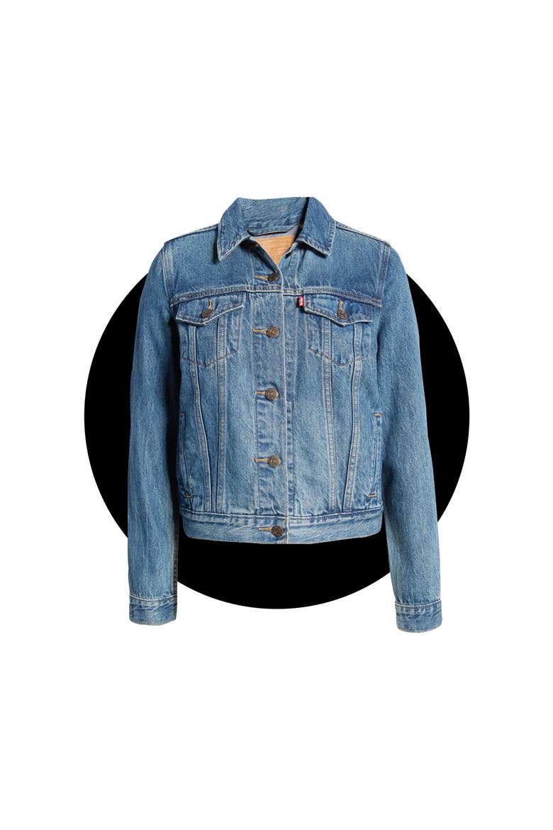Original Trucker Jacket, Main, color, SOFT AS BUTTER DARK
