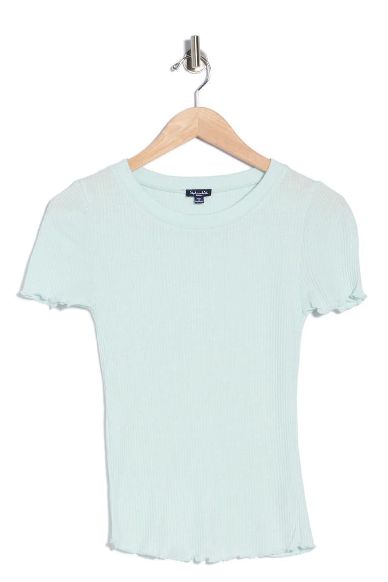 Joey Short Sleeve Sweater, Alternate, color, MINT GREEN