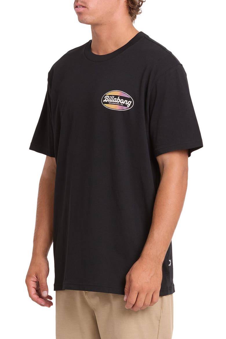 Off Duty Graphic T-Shirt, Alternate, color, BLACK