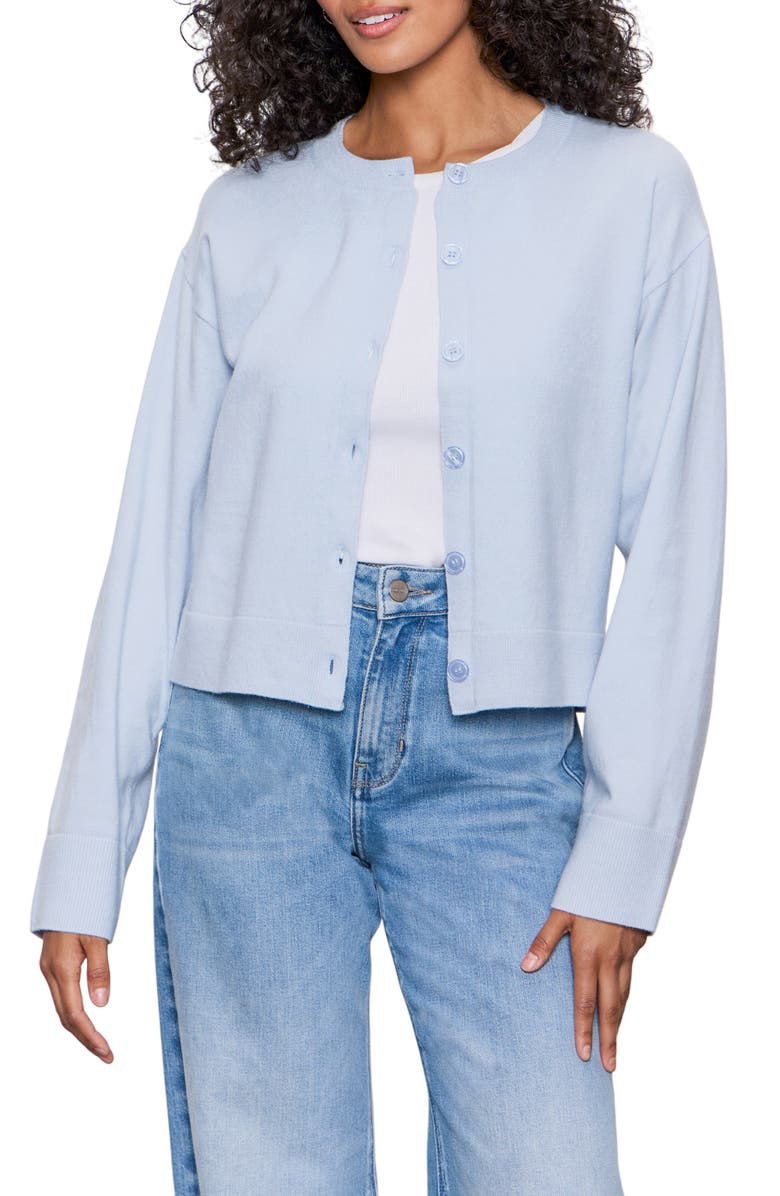 Sanctuary Must-Have Cardigan, Alternate, color, Sky Blue