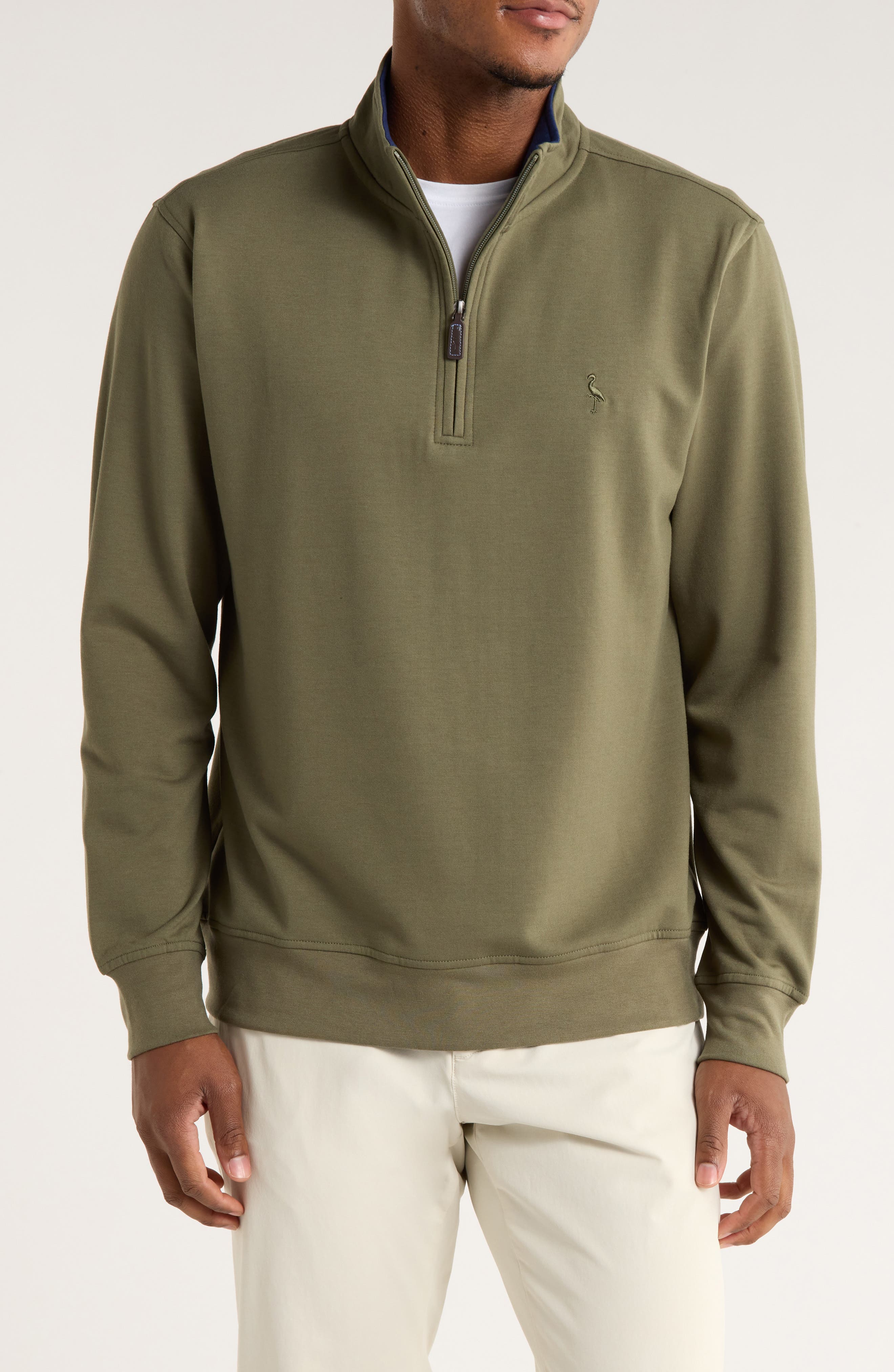 TailorByrd Fleece Quarter Zip Pullover