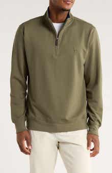 TailorByrd Fleece Quarter Zip Pullover