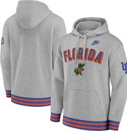 Nike Men's Nike Heather Gray Florida Gators Legacy Retro Pullover Hoodie