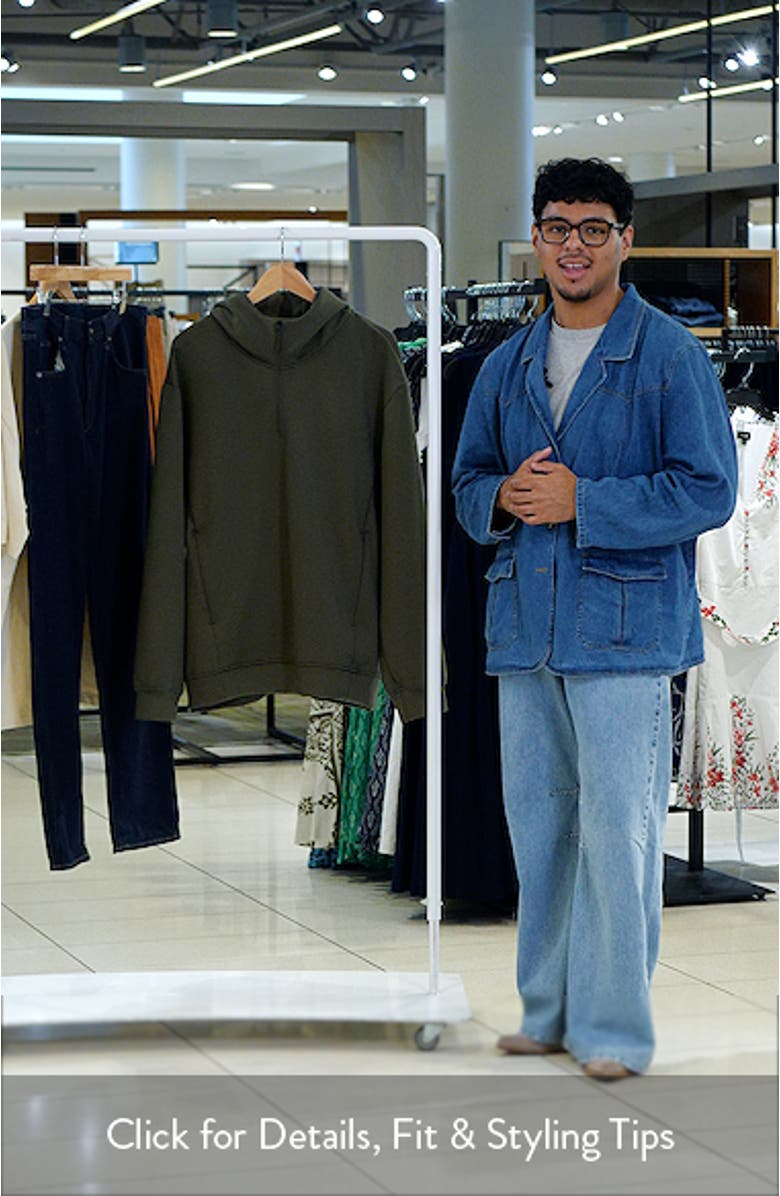Dynamic Quarter Zip Hoodie, sales video thumbnail