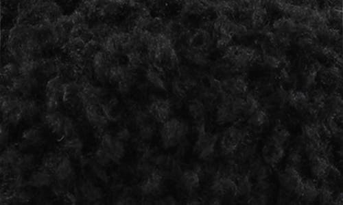 Bc Footwear Metro Faux Shearling Flat In Black