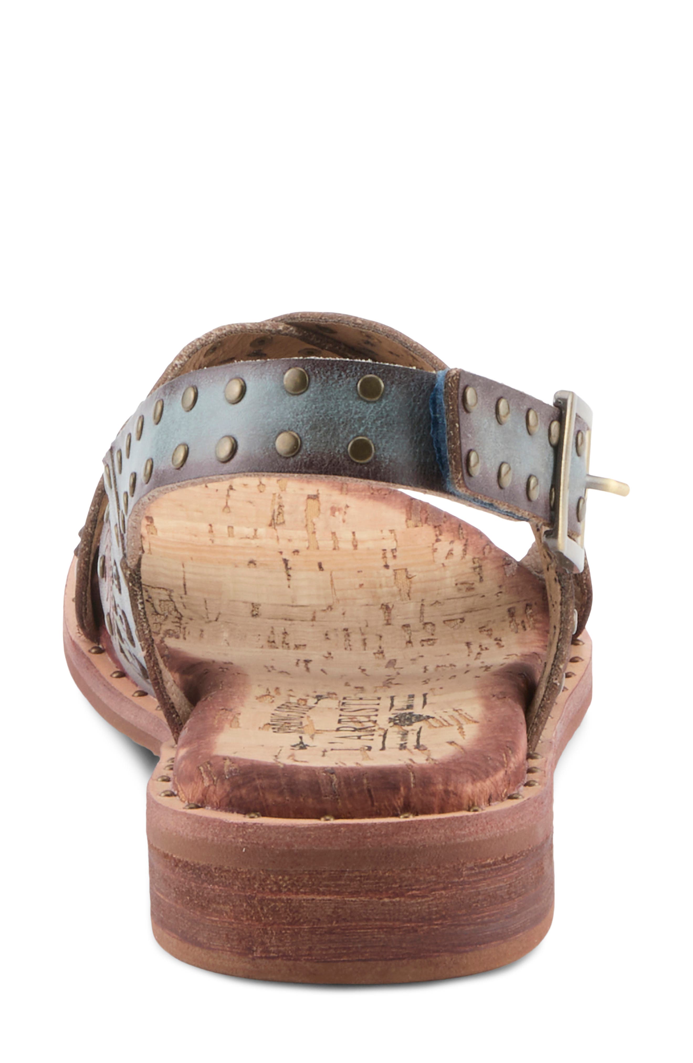 L'Artiste by Spring Step Crossroads Slingback Sandal, Alternate, color, Grey Multi