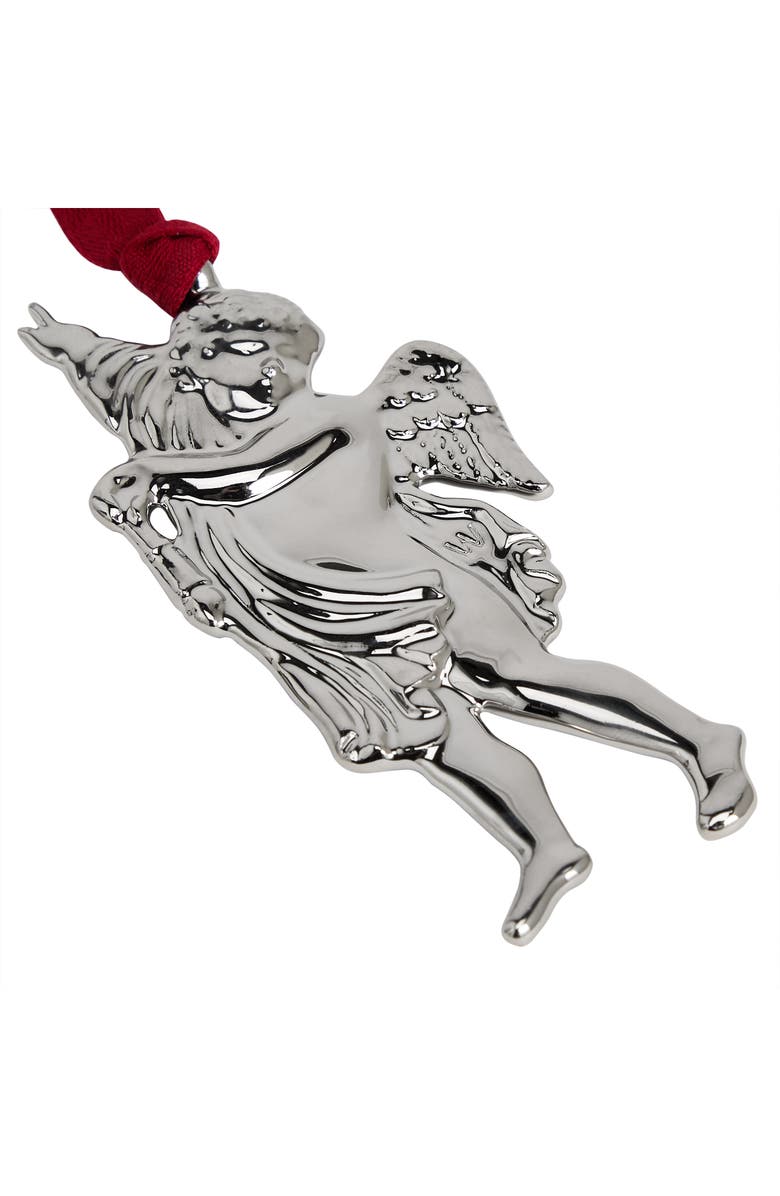 Wedgwood Festive Rafael Bone China Ornament, Alternate, color, Silver