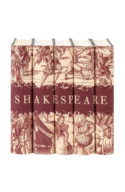 William Shakespeare Engraving Book Set