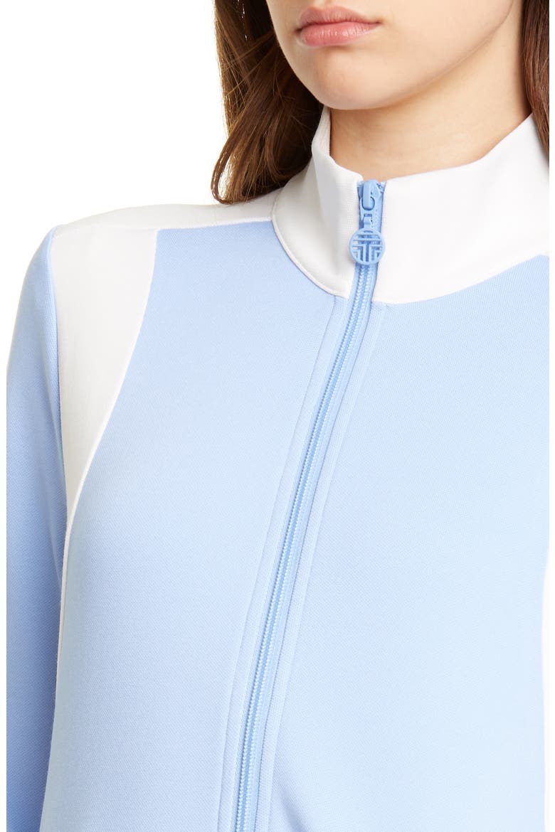 Colorblock Track Jacket, Alternate, color, ACE BLUE