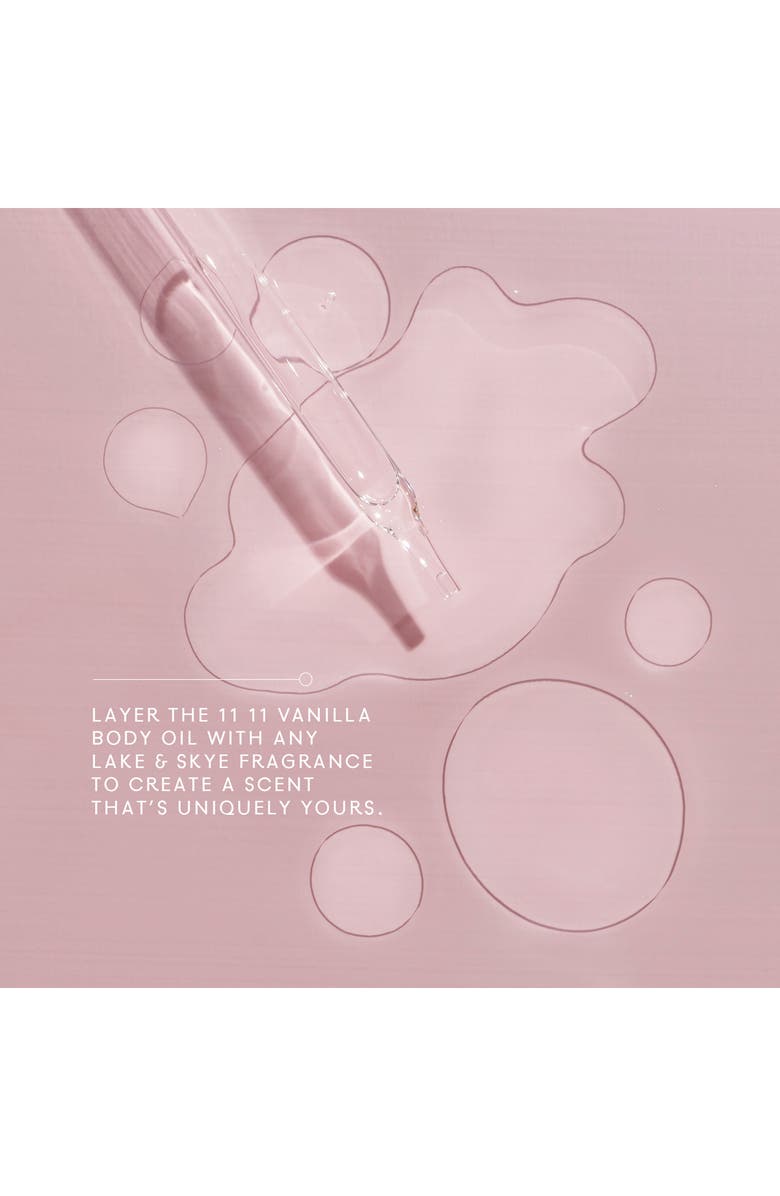 Lake & Skye 11 11 Vanilla Body Oil, Alternate, color,