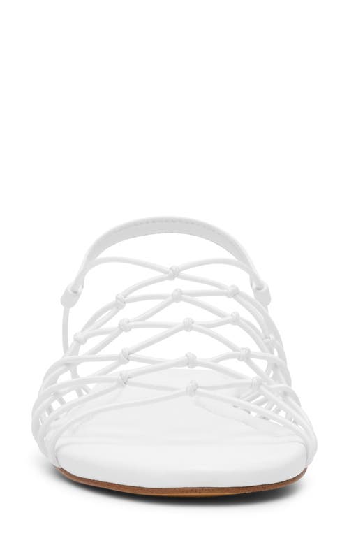 Steve Madden Libra Slingback Sandal In White