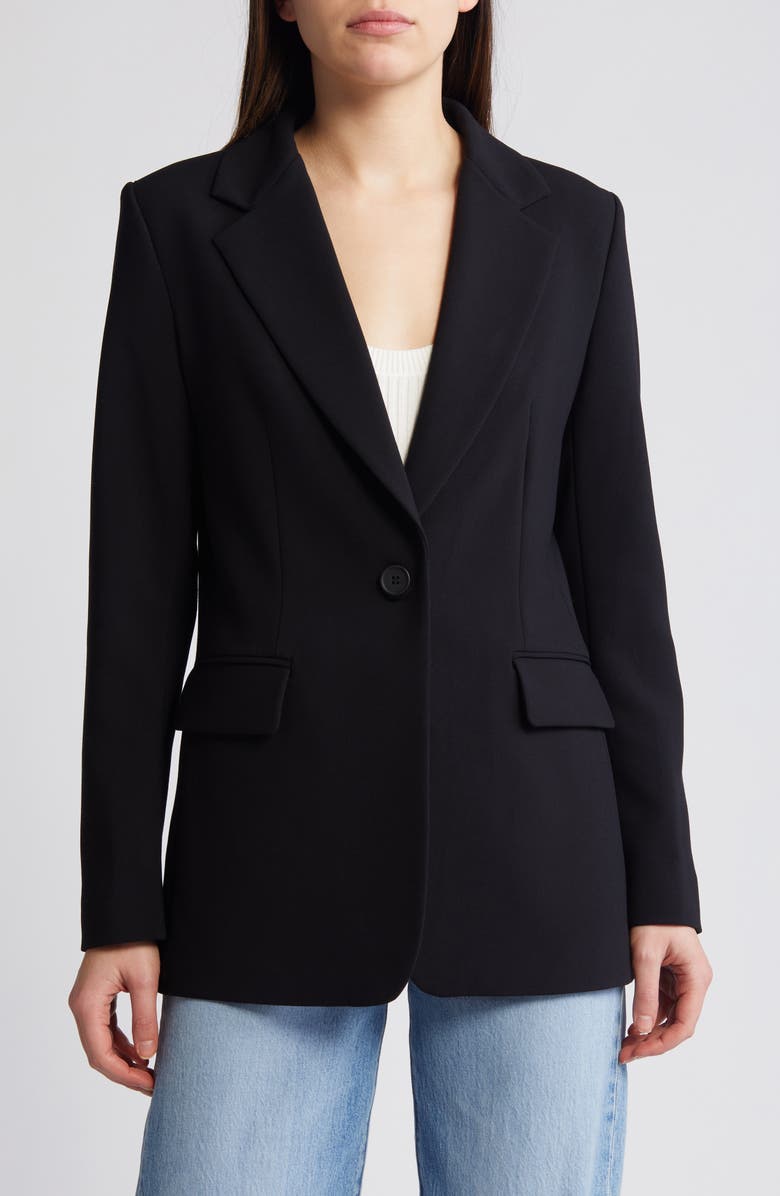 French Connection Whisper Single Breasted Blazer, Alternate, color, 