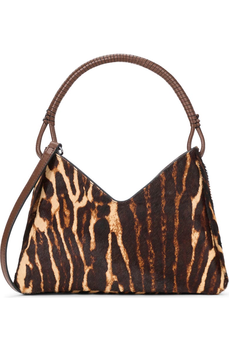 STAUD Valerie Genuine Calf Hair Shoulder Bag, Main, color,