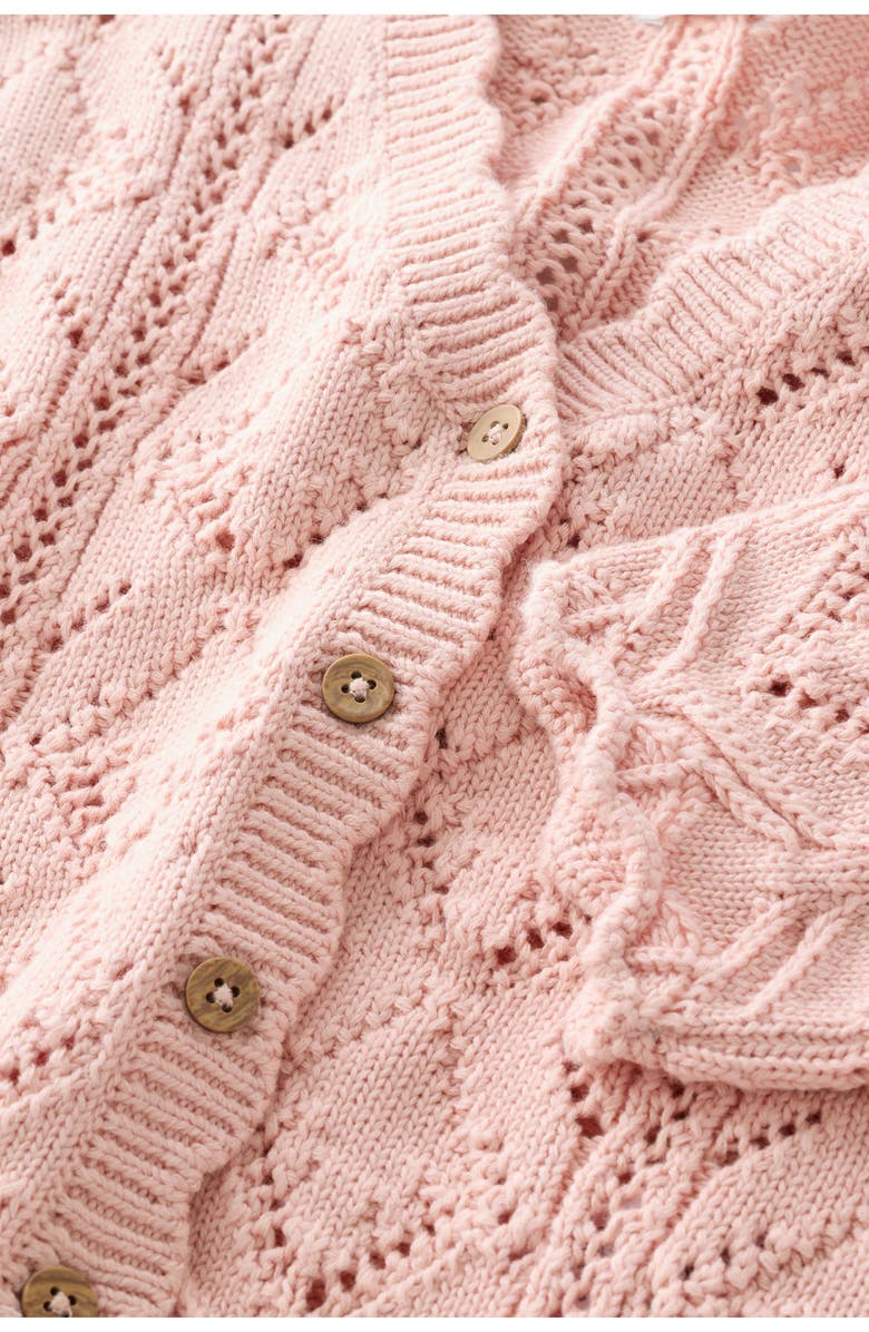 NEXT Kids' Pointelle Cotton Cardigan, Alternate, color, 