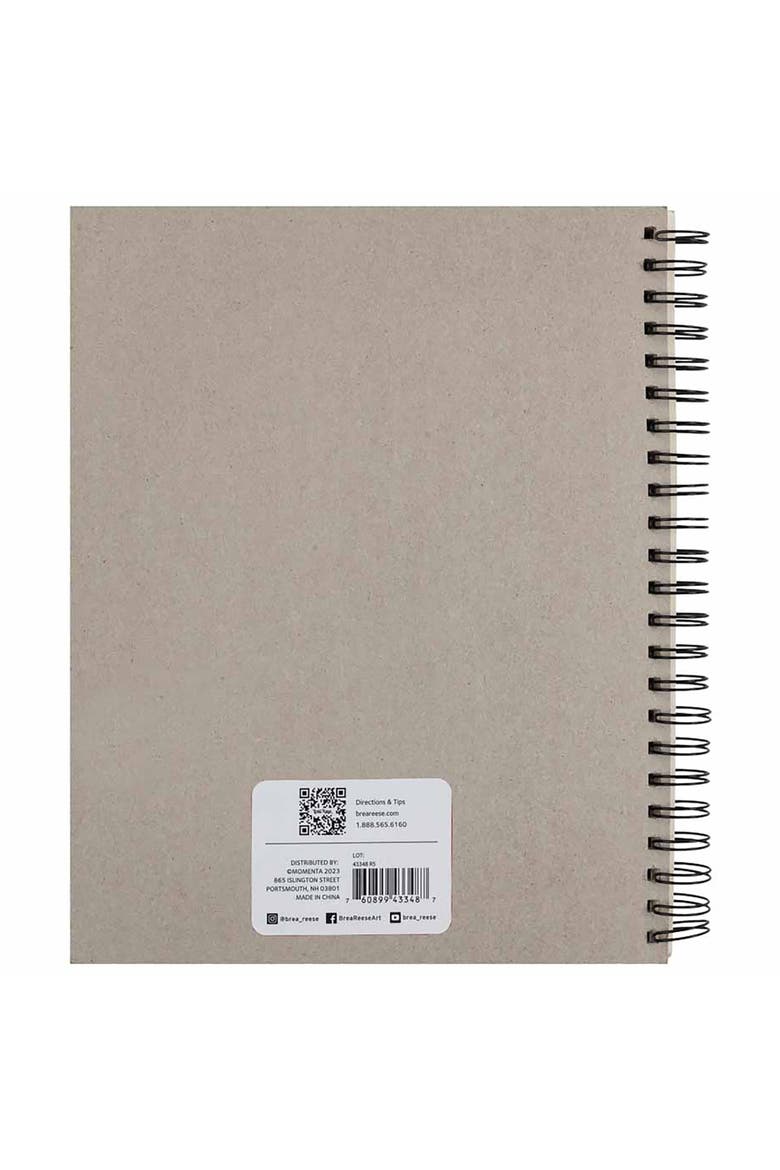 Sketch Paper Pad Spiralbound 80 Sheets 9X12" 60 Lb, Alternate, color, Multicolored