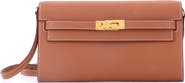 Pre-Owned Hermes Kelly To Go Wallet Evercolor